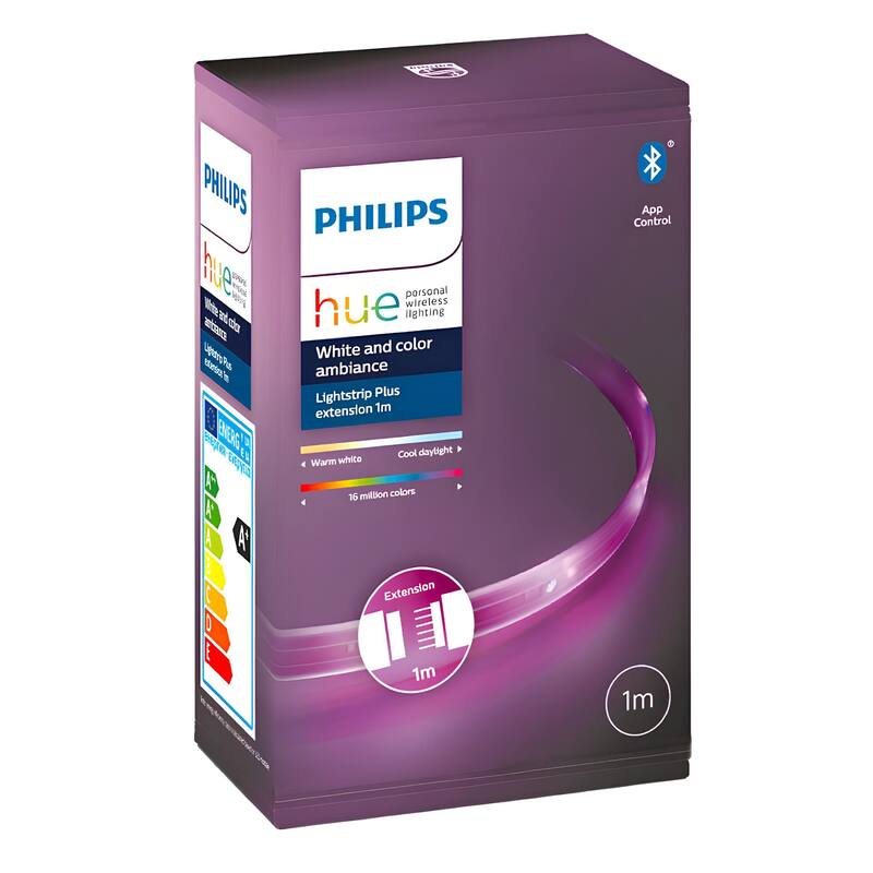 Kit philips hue lightstrip plus fita led 2m + 8 extensoes 1m